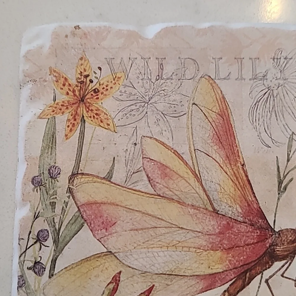 Dragonfly Wild Lily Coaster